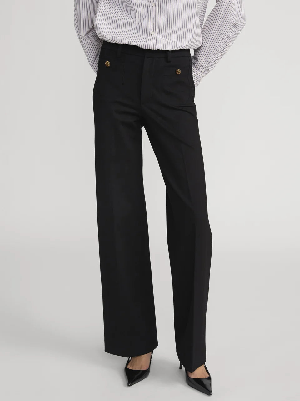 The Slim Palazzo Trouser - Modernist Pocket