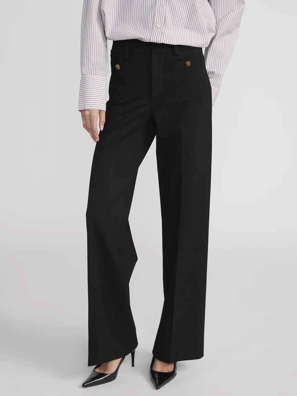 The Slim Palazzo Trouser - Modernist Pocket