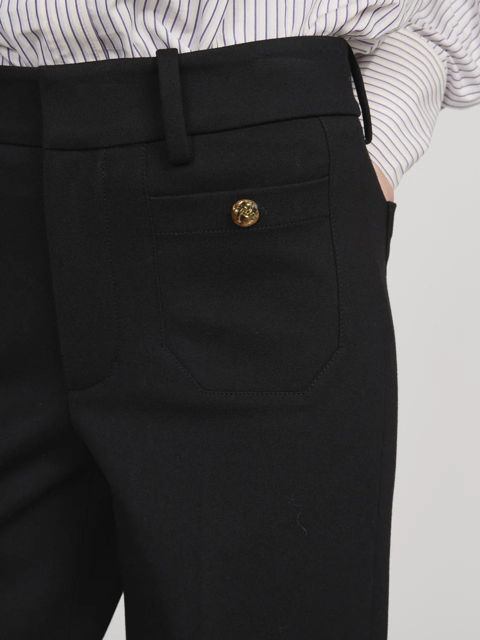 The Slim Palazzo Trouser - Modernist Pocket