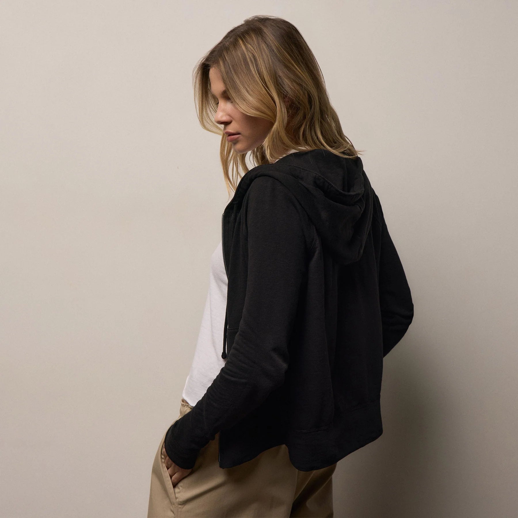 Vintage French Terry Zip Hoody