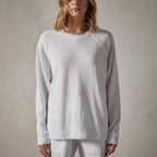 Boyfriend Raglan French Terry Relaxed Sweatshirt