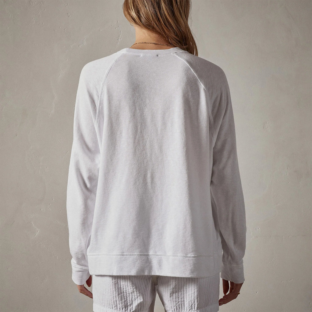 Boyfriend Raglan French Terry Relaxed Sweatshirt