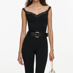 Black Nitted Vest