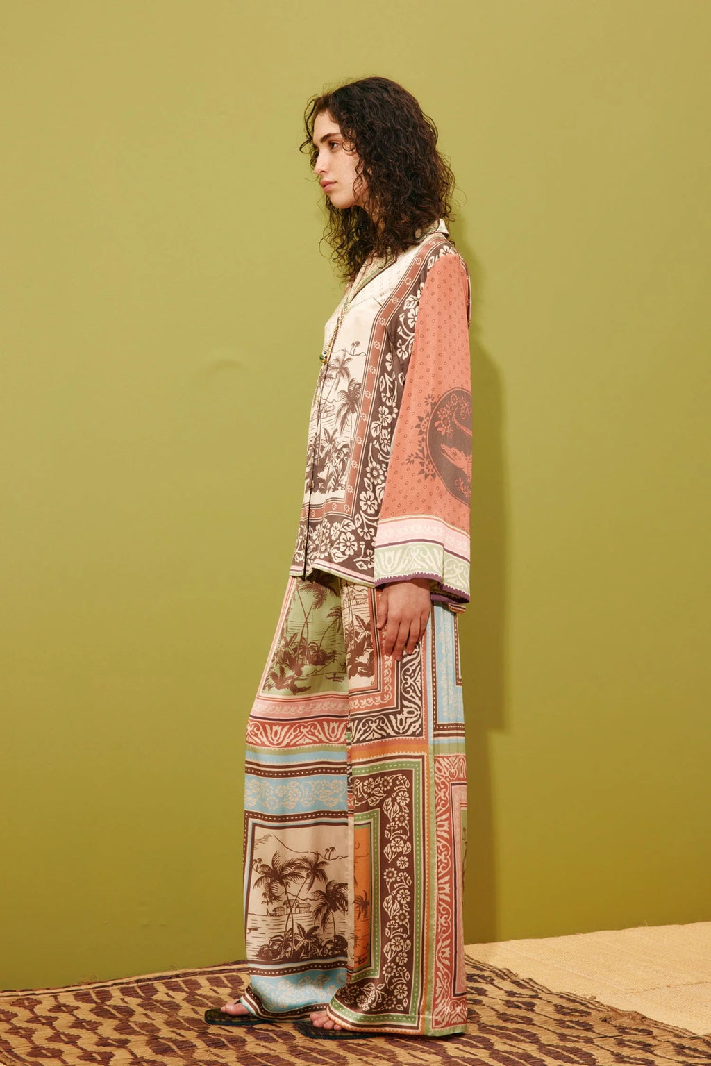 Alberta Silk Pant