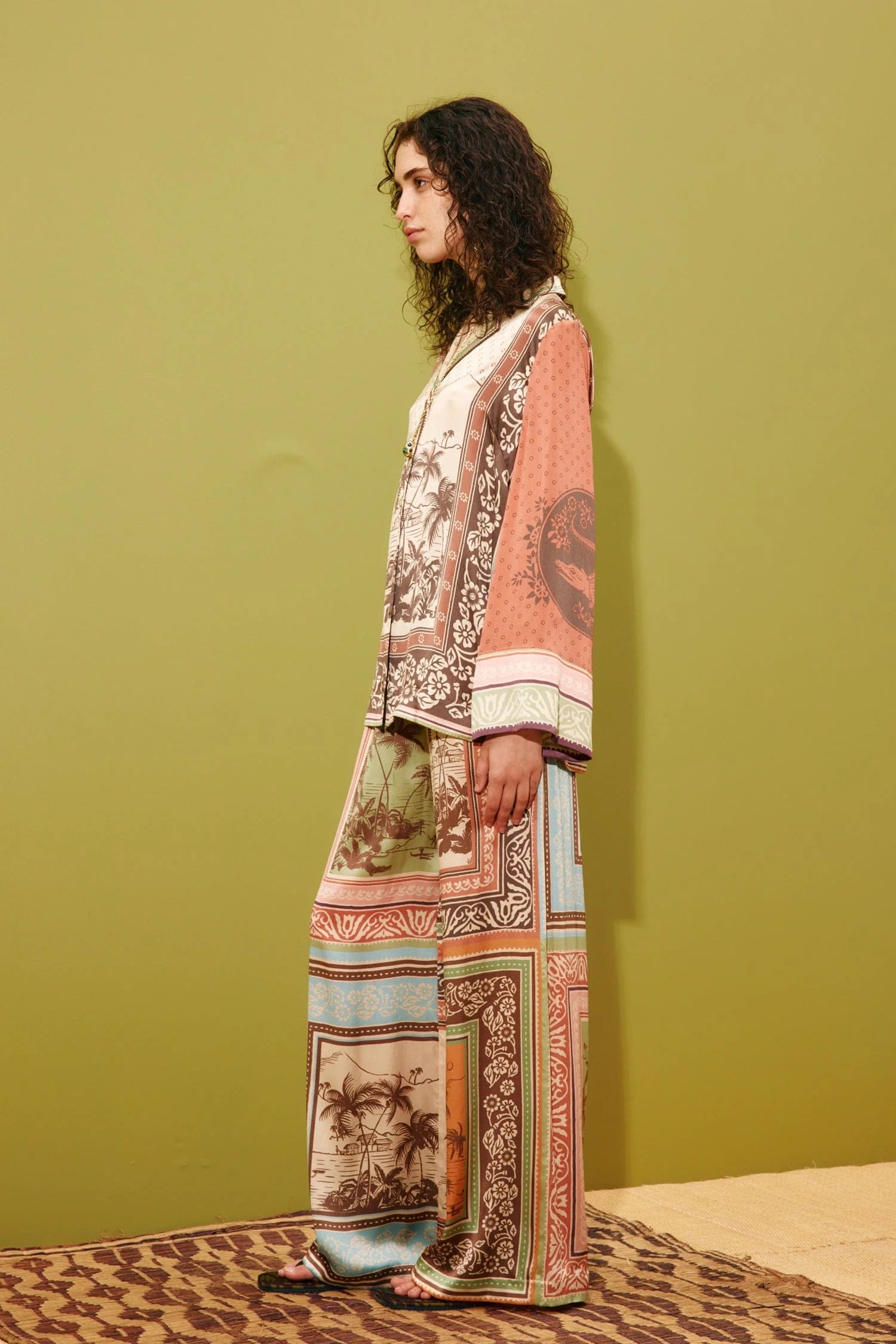 Alberta Silk Pant