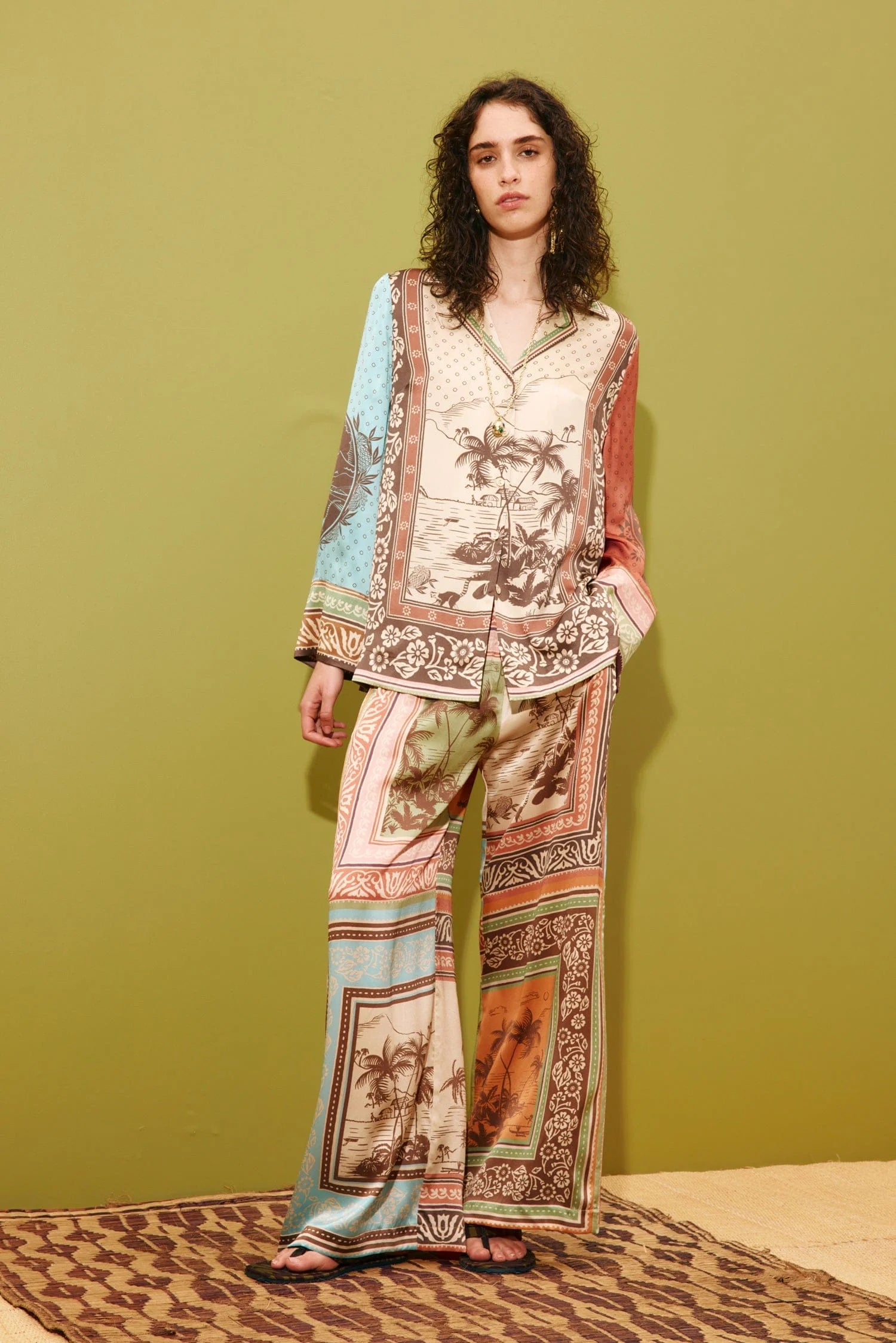 Alberta Silk Pant