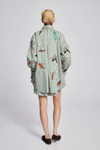 Bisou Embroidered Long Sleeve Shirt