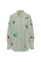 Bisou Embroidered Long Sleeve Shirt