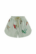Bisou Embroidered Short