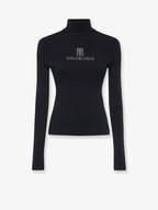 Ribbed Turtleneck Top