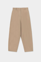 Cotton Curved Pants