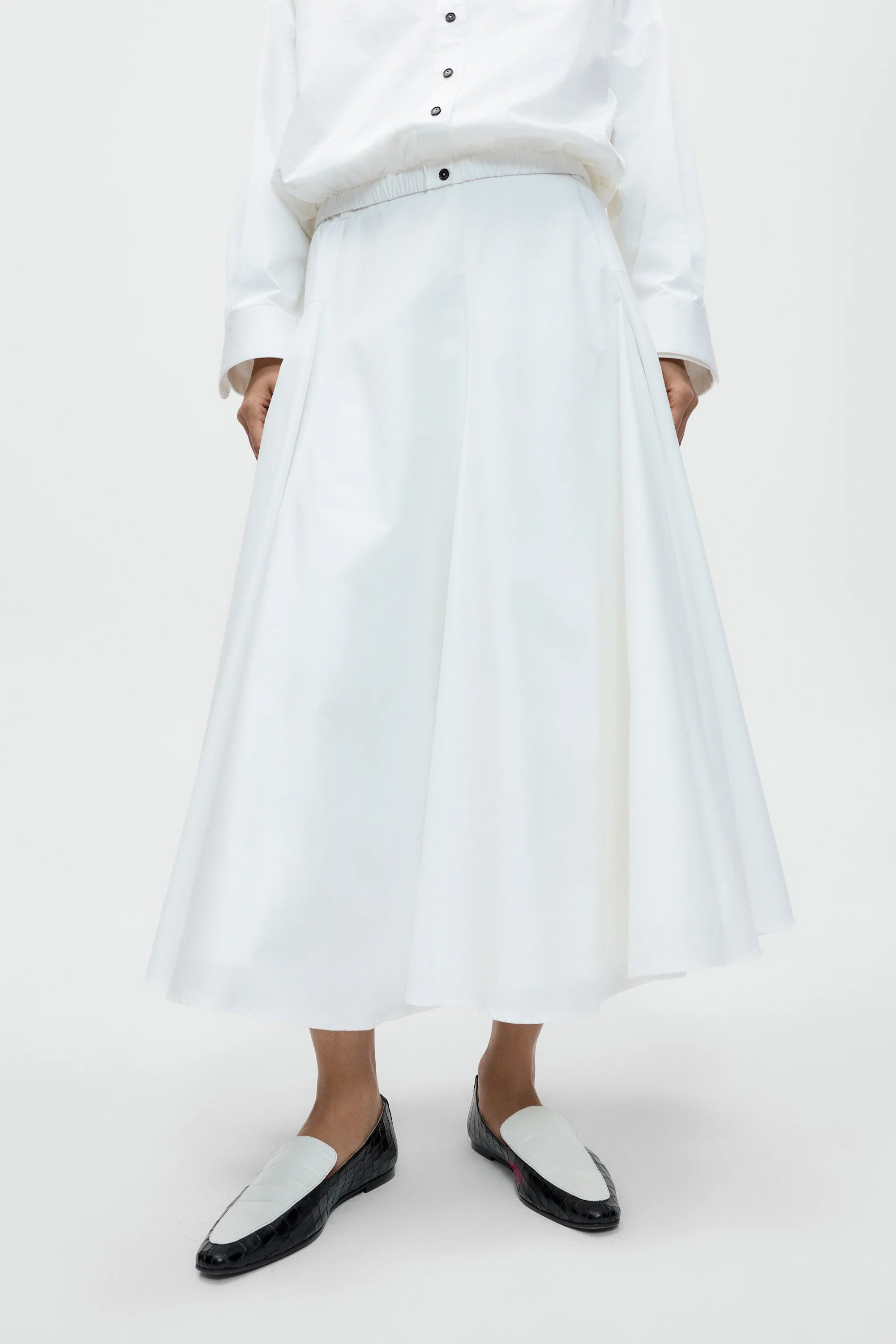 Cotton Voluminous Skirt
