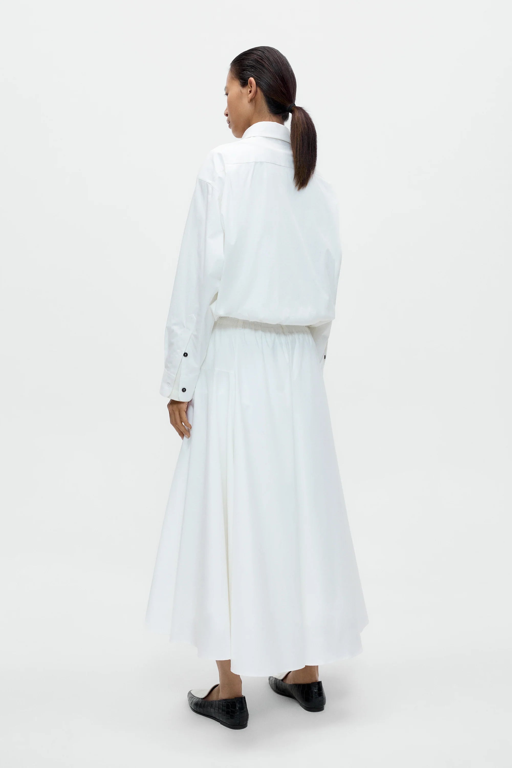 Cotton Voluminous Skirt