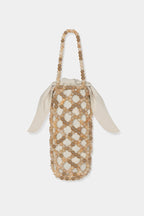 Beaded Bag Jaspe Miel