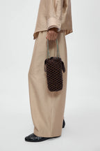 Wooden Beaded Bag