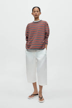 Organic Cotton Striped LS Tee