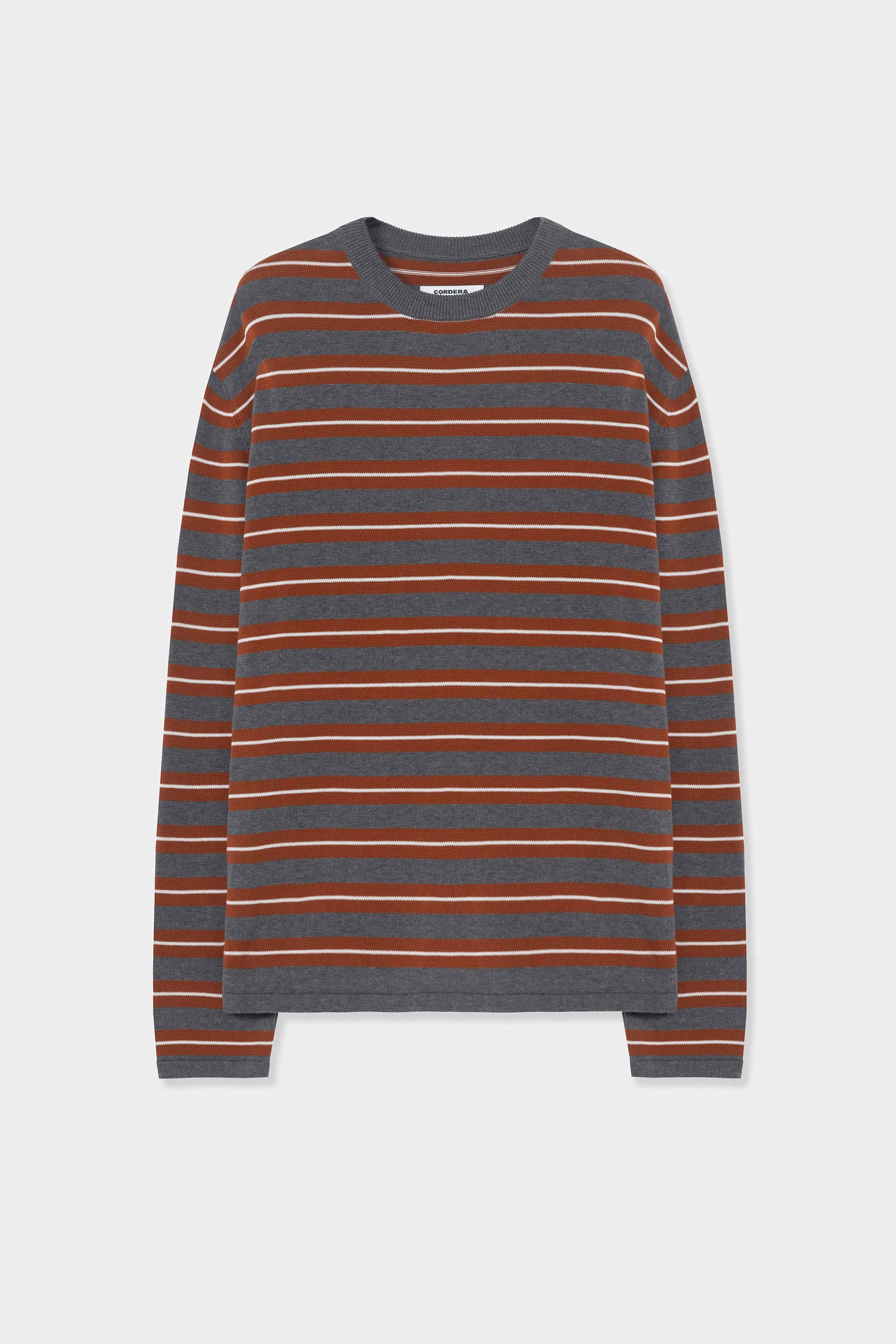 Organic Cotton Striped LS Tee