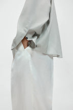 Pinstriped Oversized Shirt