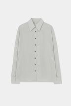 Pinstriped Oversized Shirt