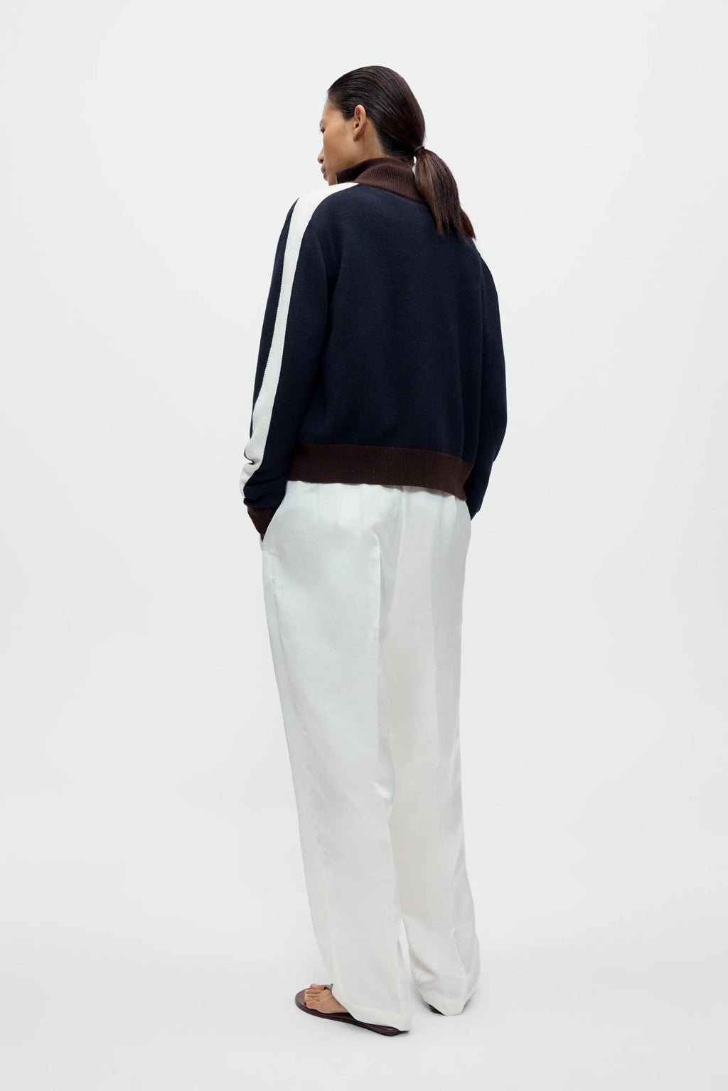 Satin Barrel Pants