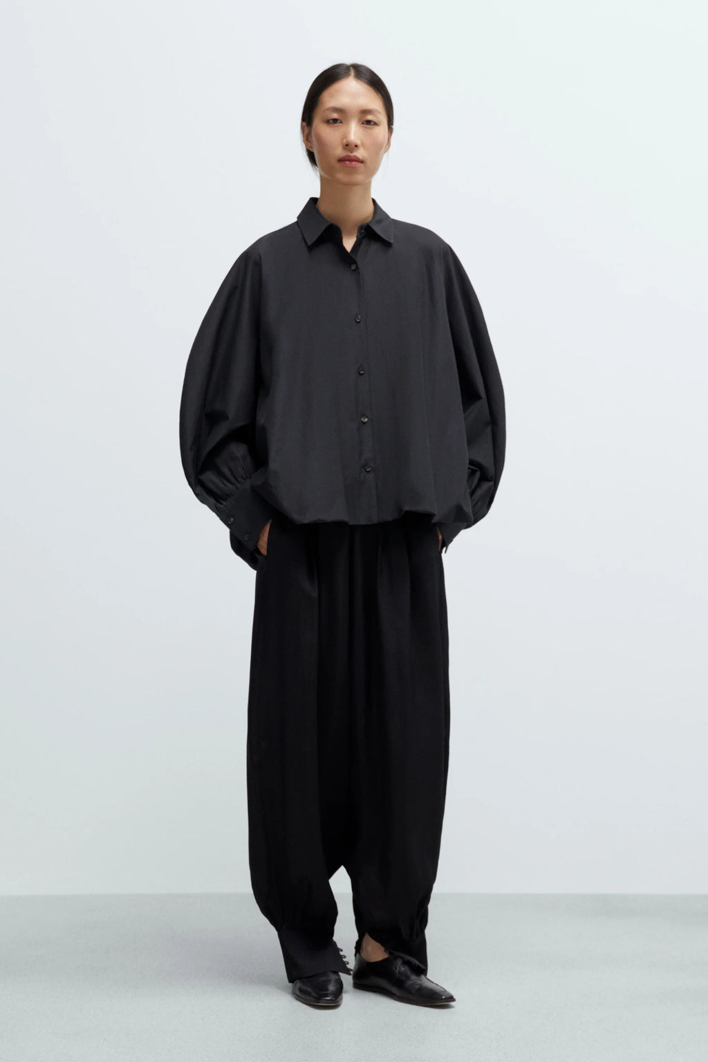 Balloon Shirt Black