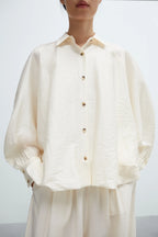 Balloon Shirt Marfil