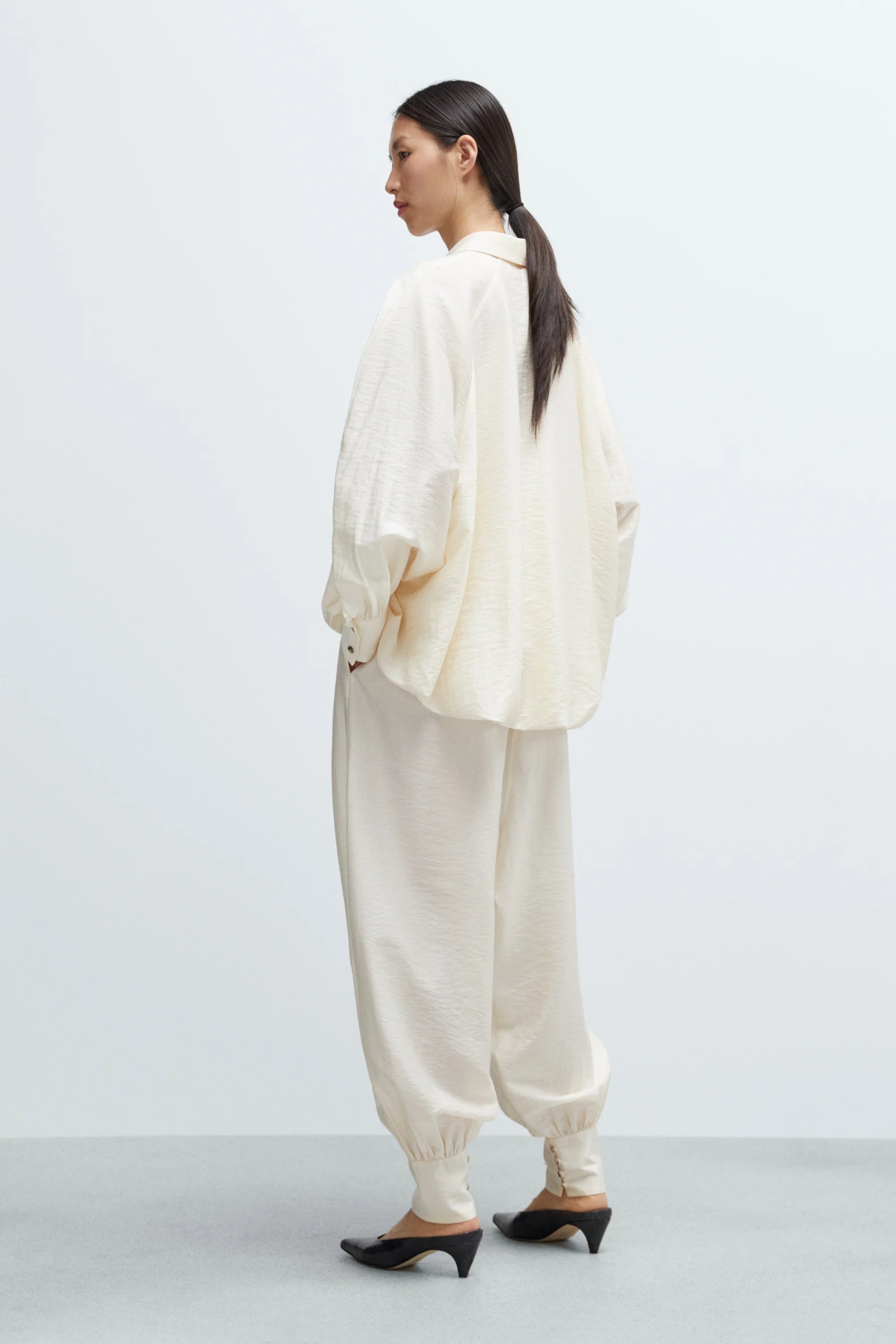 Balloon Shirt Marfil