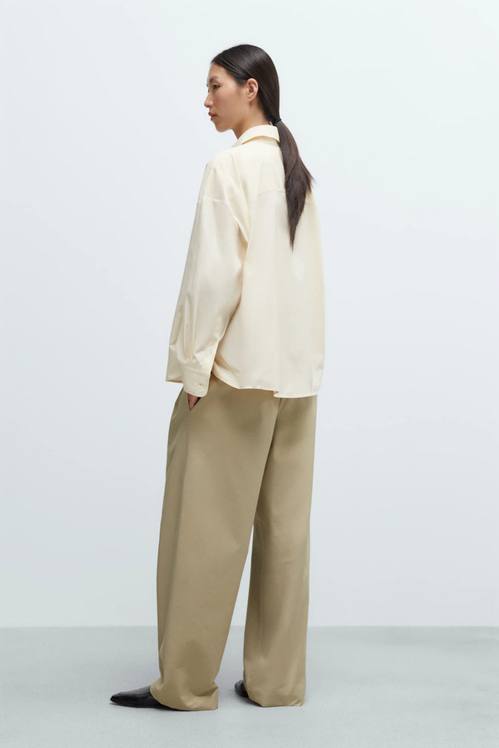 Lace Shirt Cream