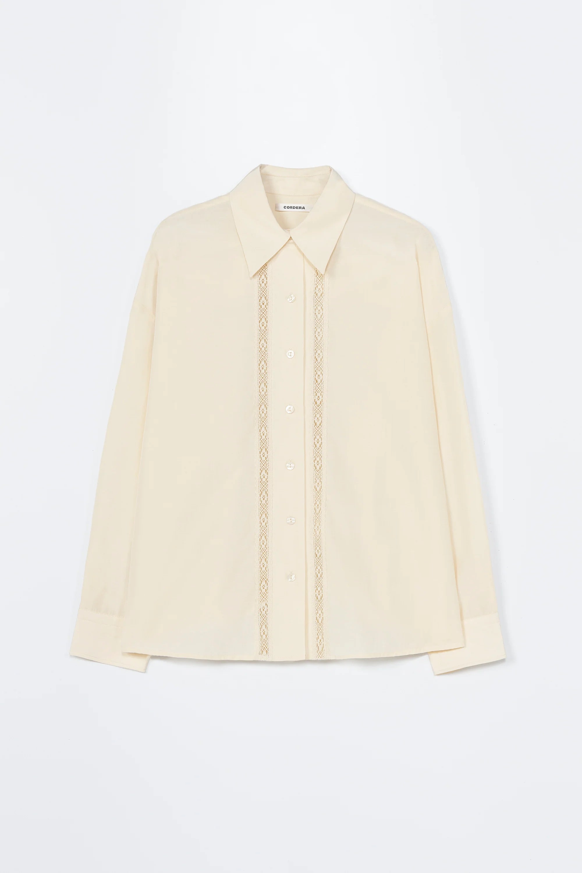 Lace Shirt Cream