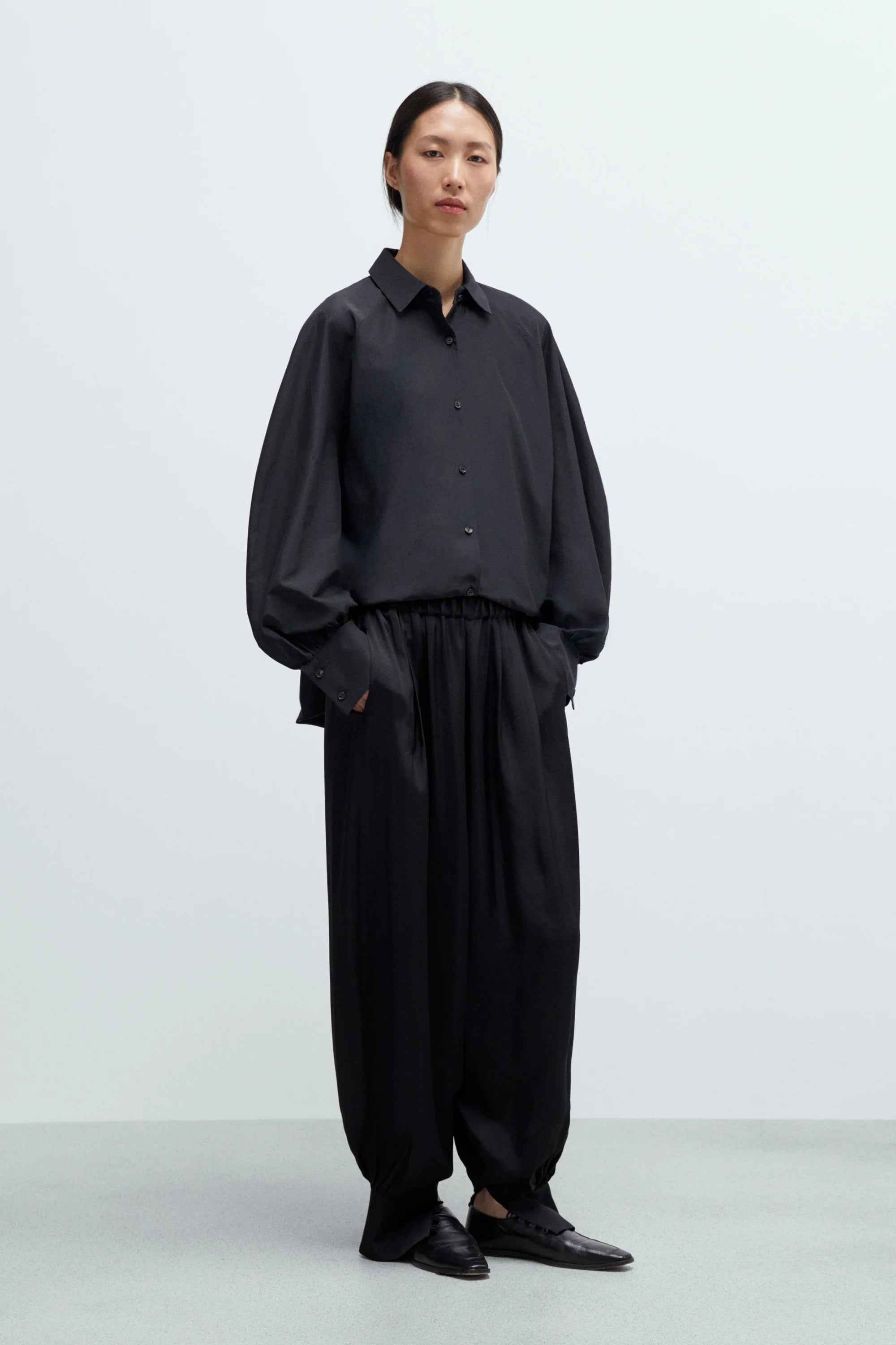 Sarouel Trousers Black