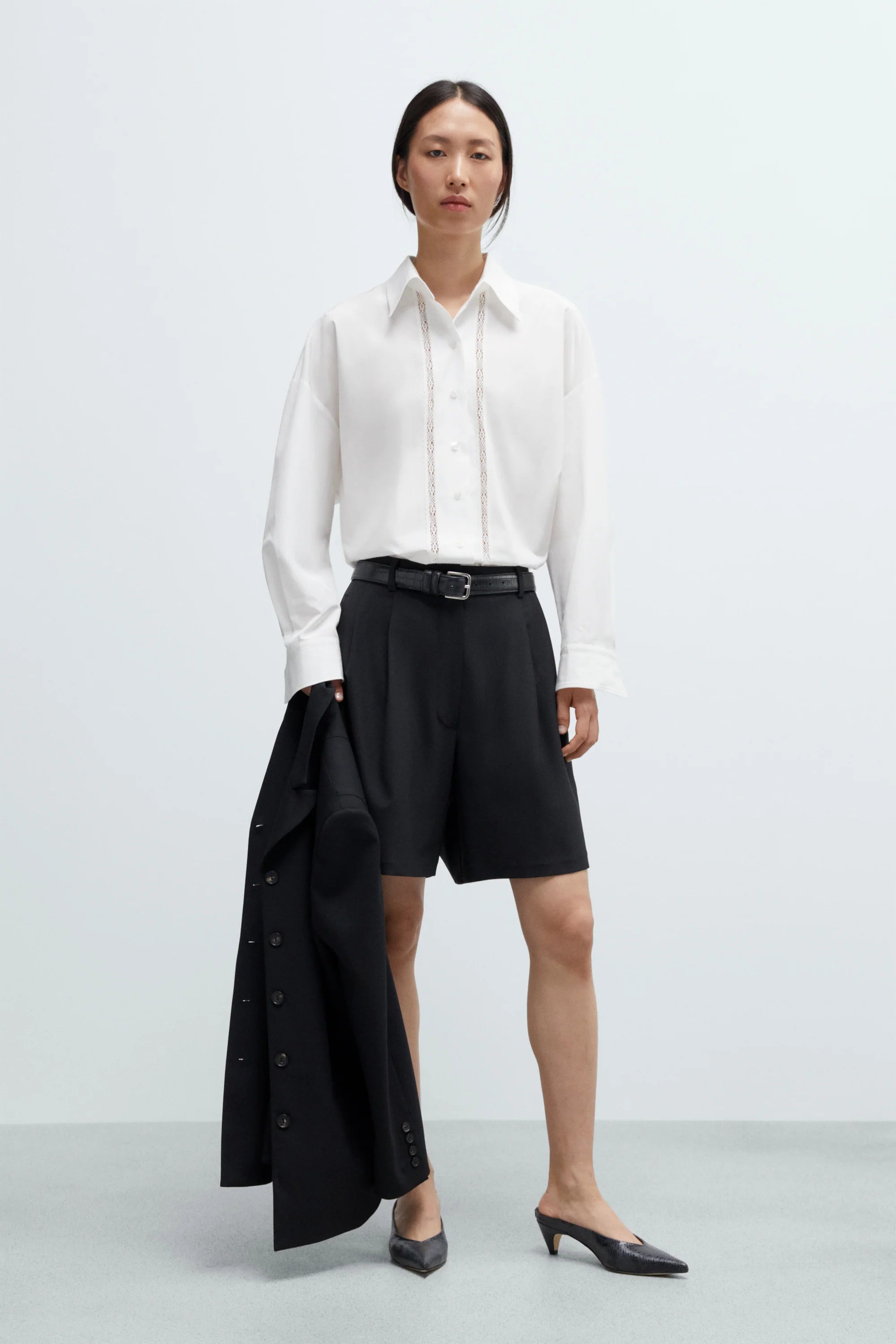 Tailored Bermuda Black