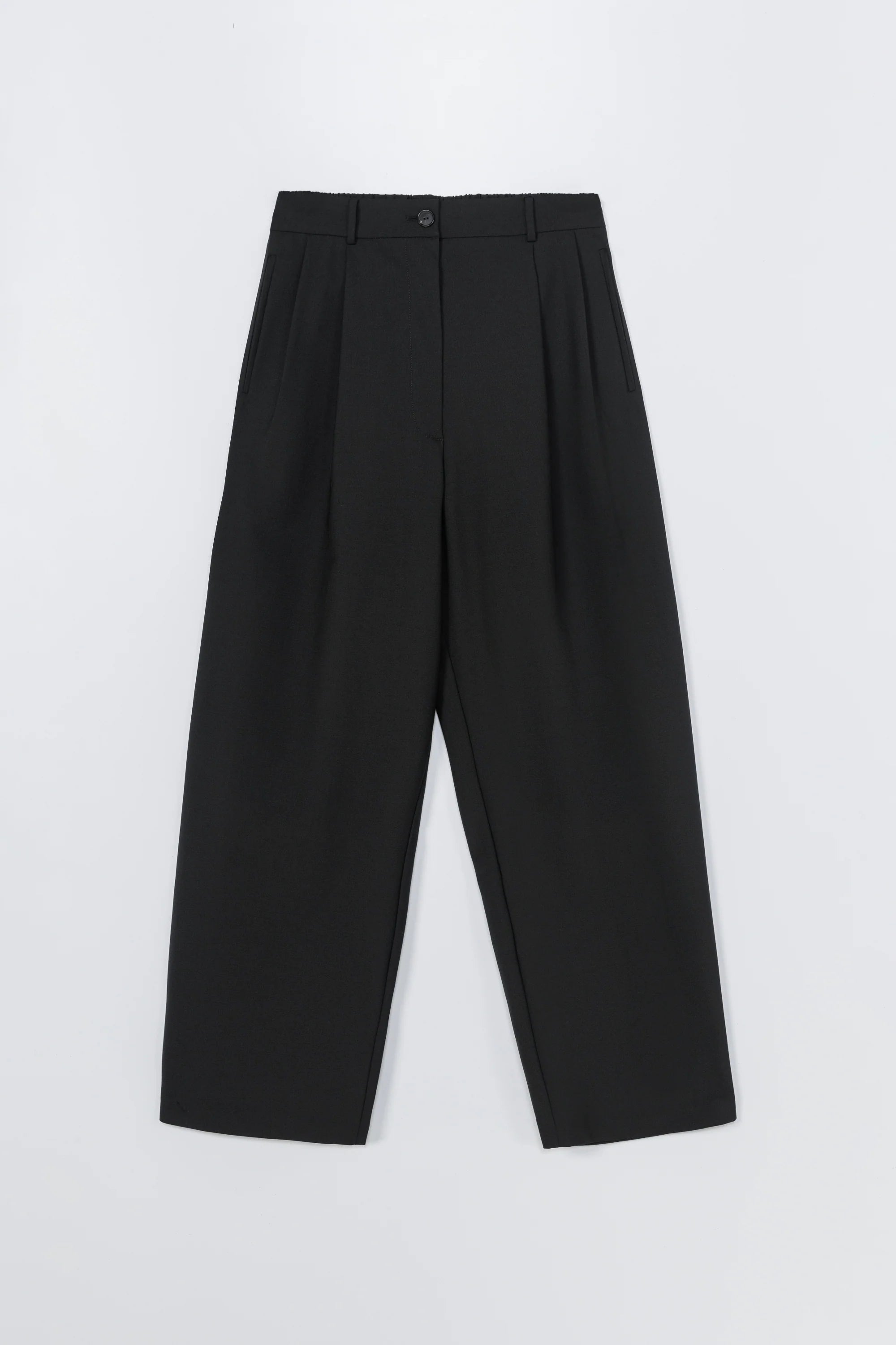 Tailored Masculine Pants Black