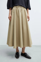 Technical Skirt Camel