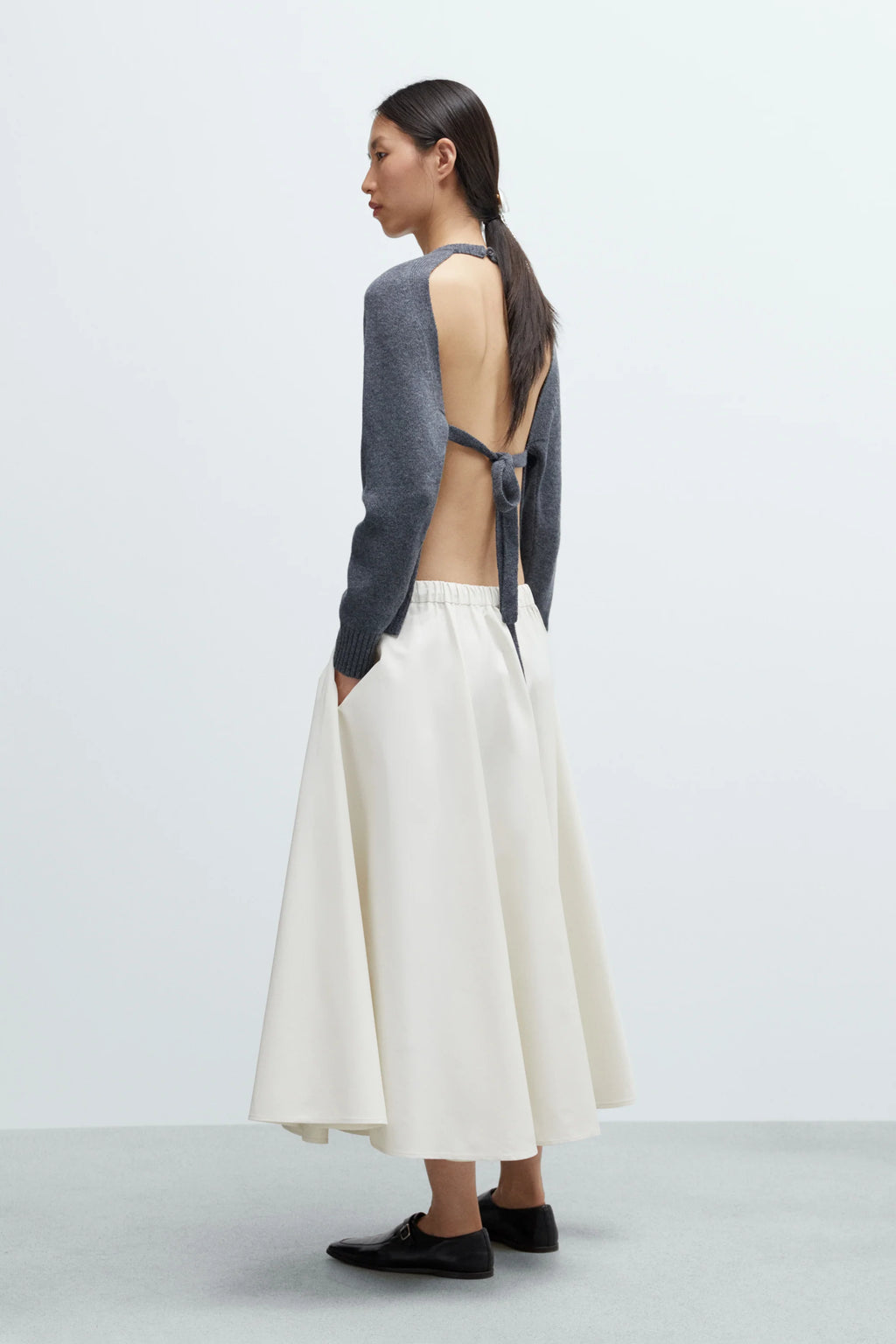 Technical Skirt Camel