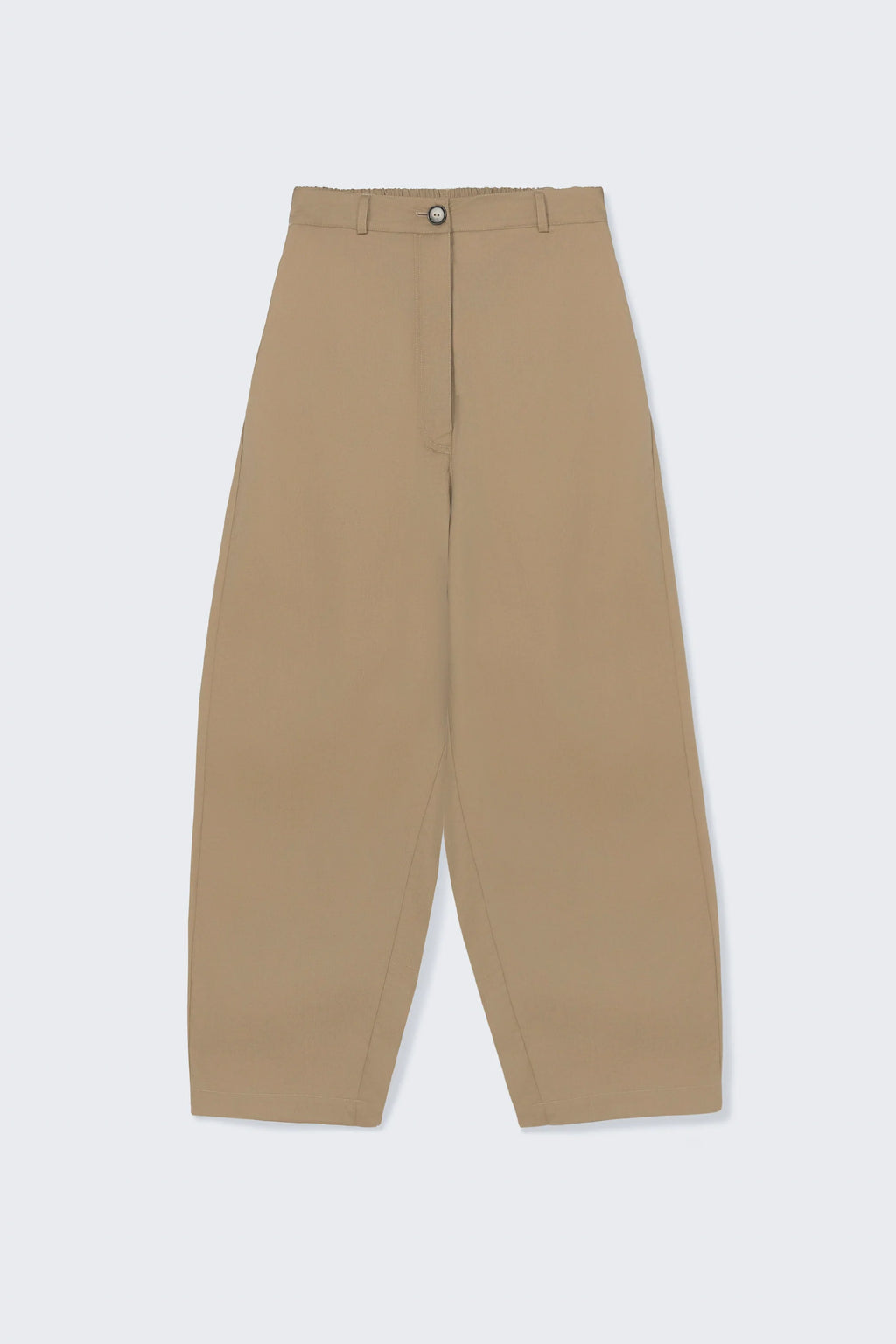 Cotton Curved Pants