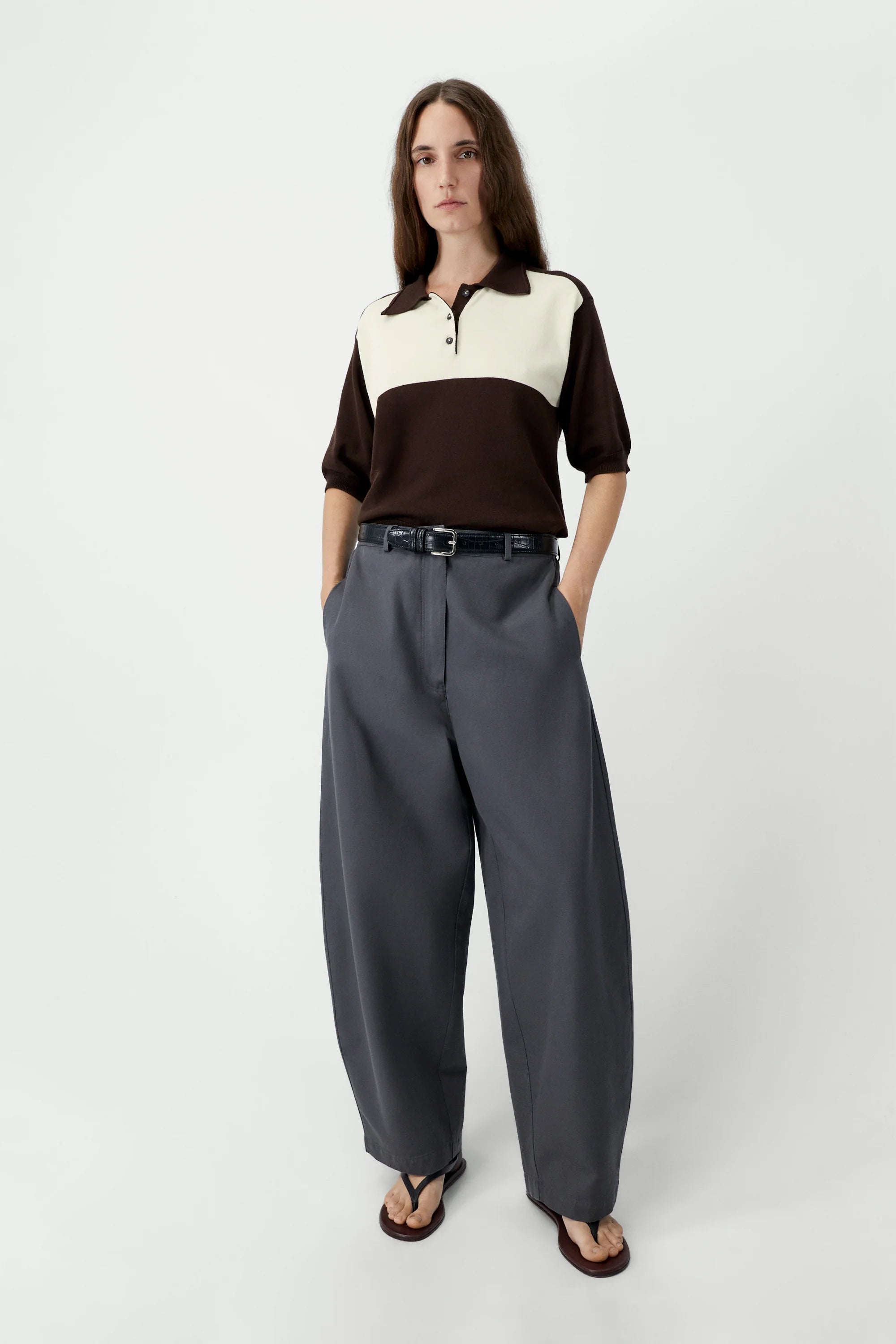 Organic Cotton Colorblock Polo