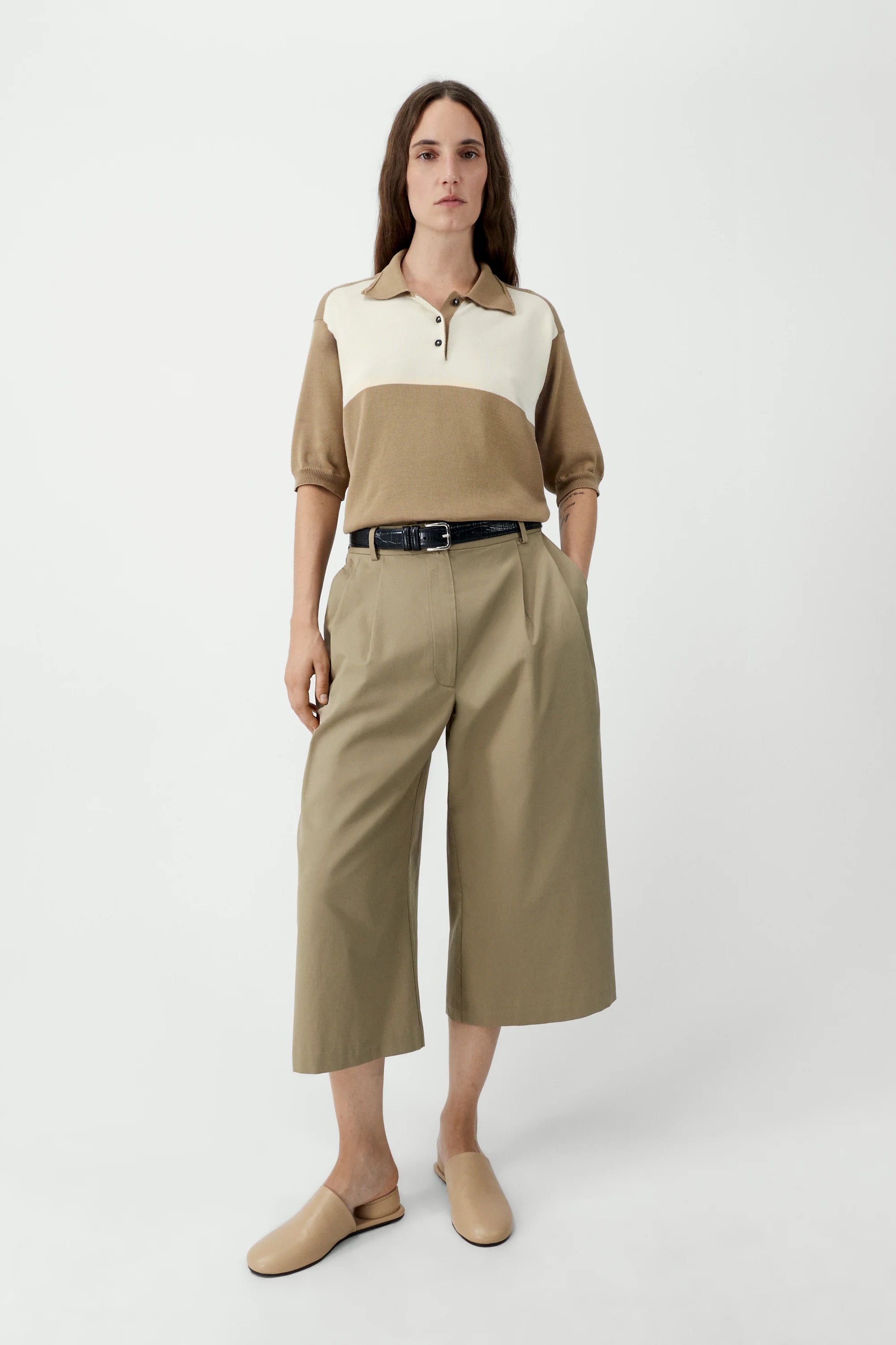Organic Cotton Colorblock Polo