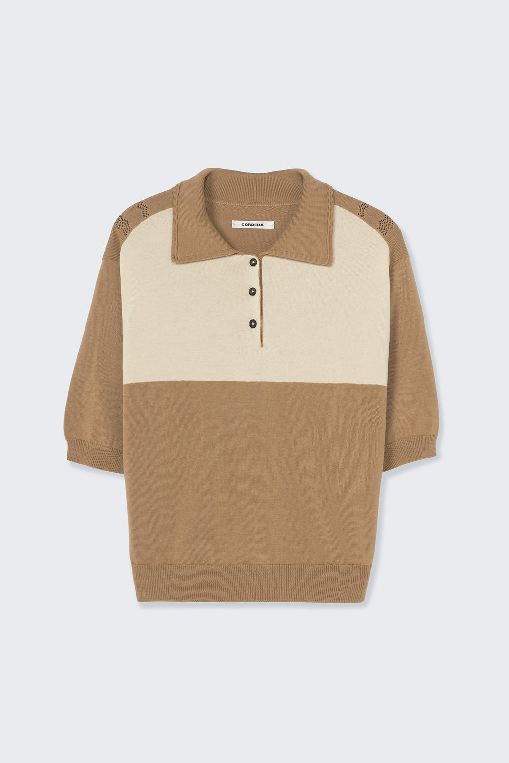 Organic Cotton Colorblock Polo