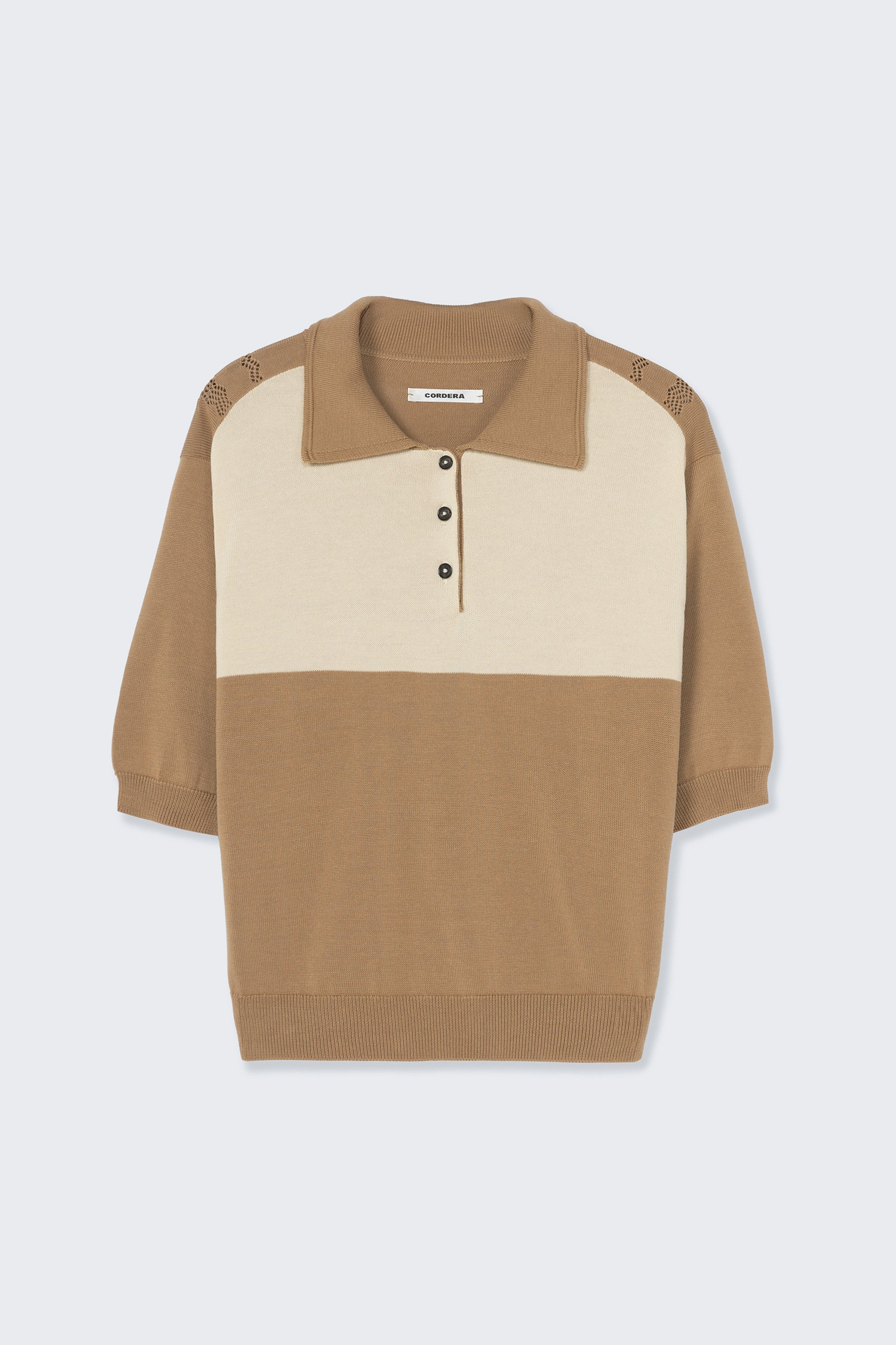 Organic Cotton Colorblock Polo