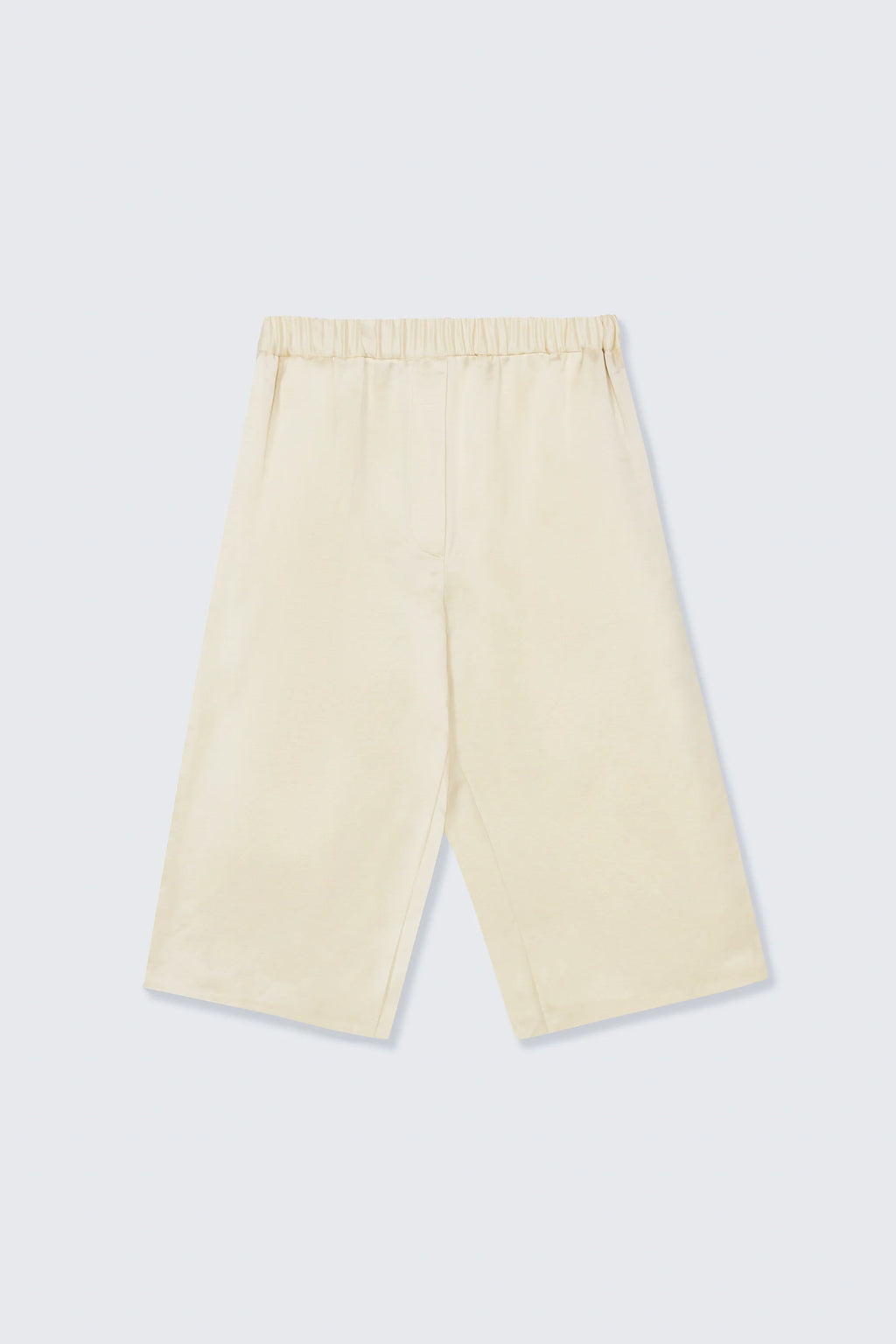 Satin Capri Pants
