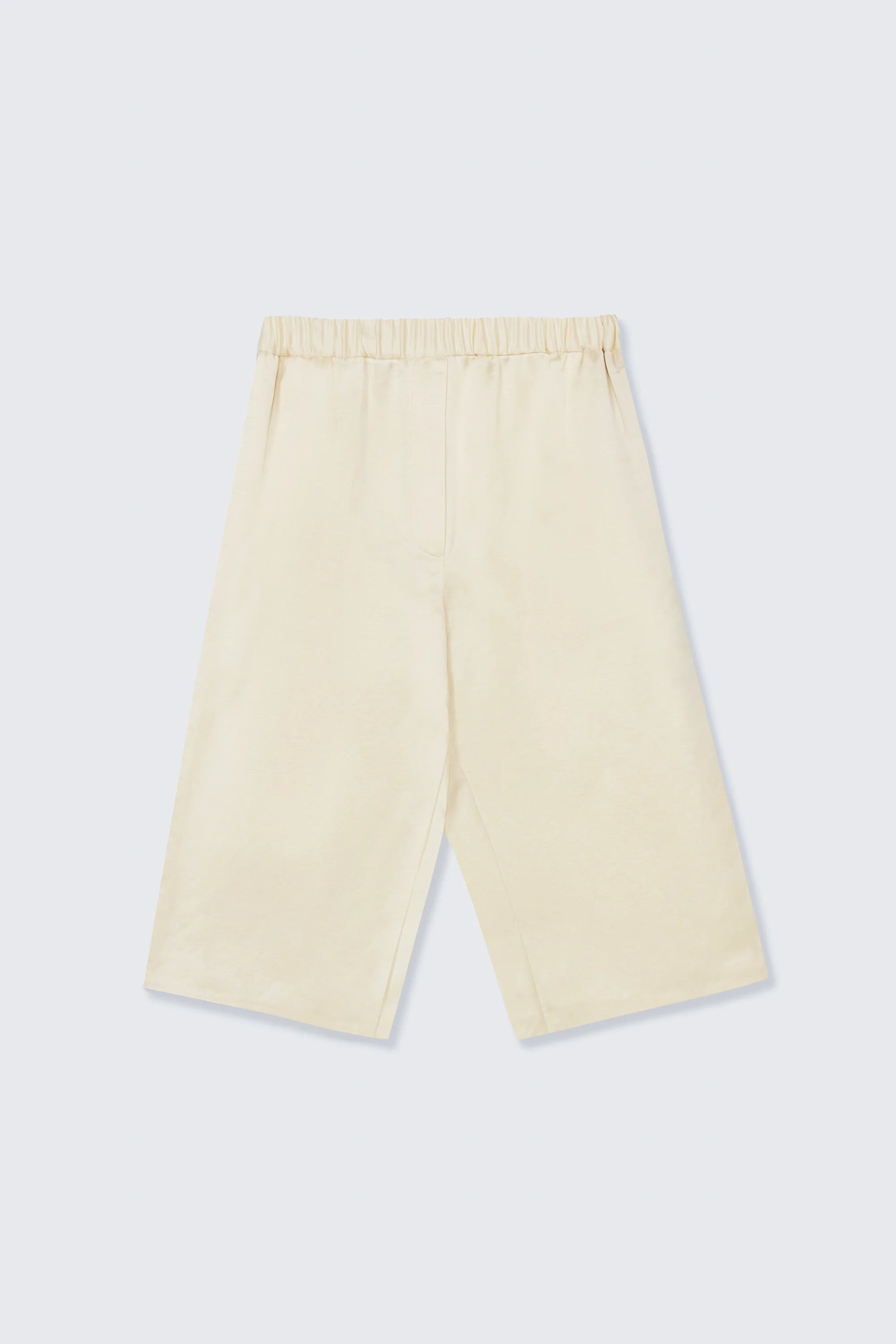 Satin Capri Pants