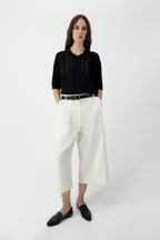 Silk Capri Pants