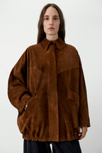 Suede Batwing Jacket