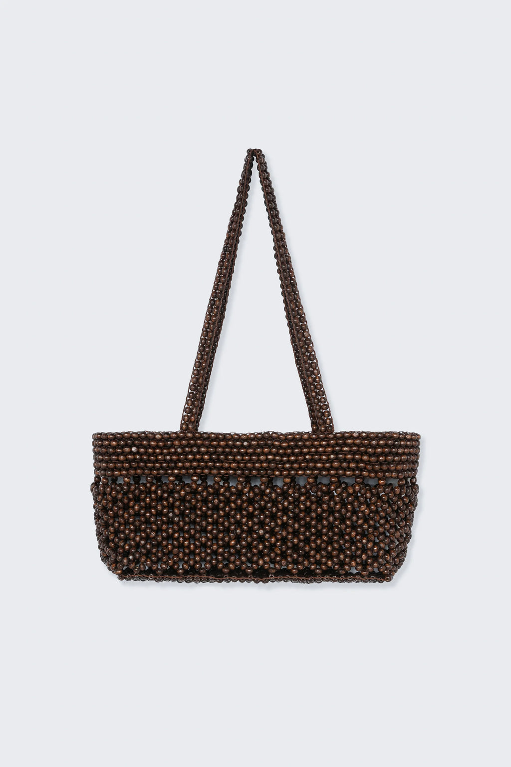 Wooden Beads Mini Bag