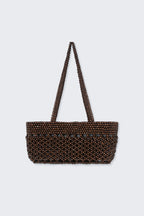 Wooden Beads Mini Bag