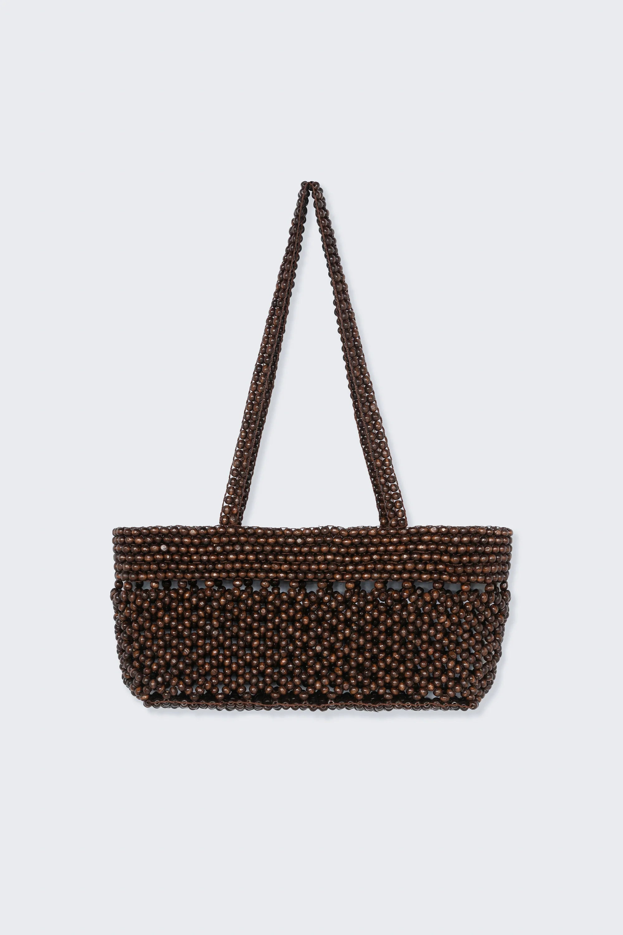 Wooden Beads Mini Bag