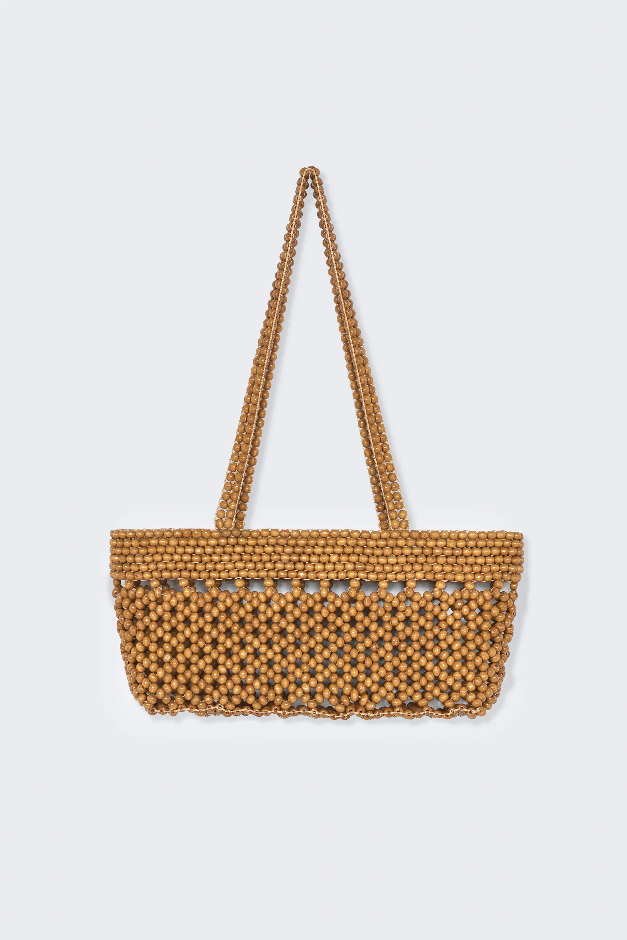 Wooden Beads Mini Bag
