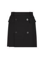 Mini Skirt With Buttons
