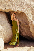 Mia Dress Washed Silk