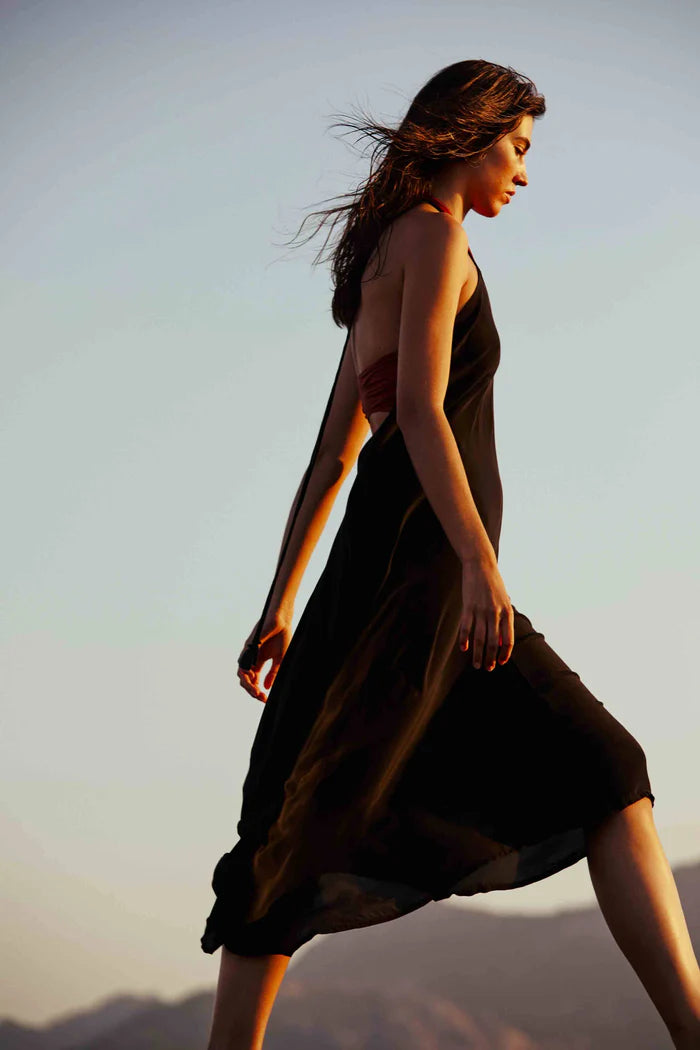 Ivina Dress Crepe Silk